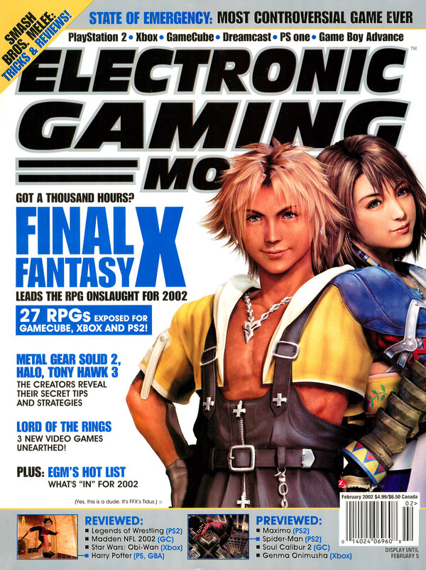 Electronic Gaming Monthly Issue 151 (February 2002) cover